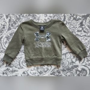 Camo Under Armour Sweatshirt Size 18 months Like New